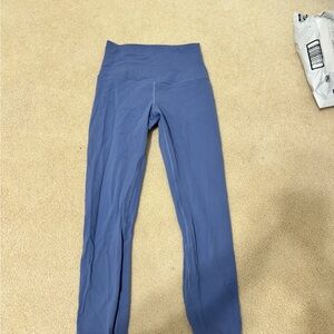 Lululemon 23 inch Blue Align Leggings